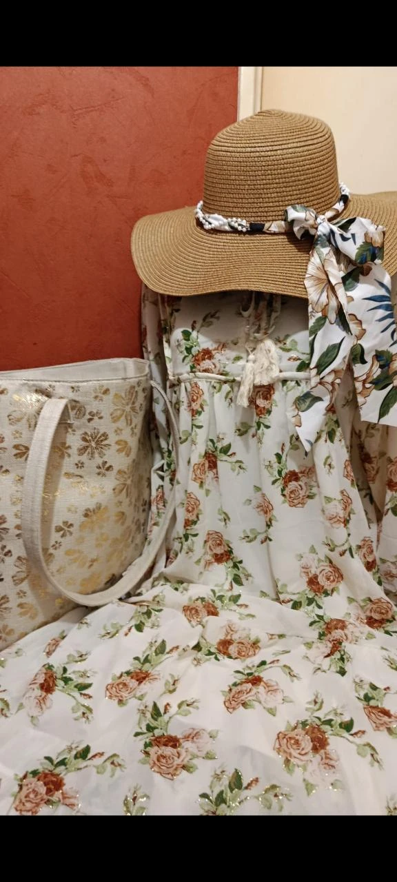 Bohemian chic floral maxi dress size S/M – photo 2